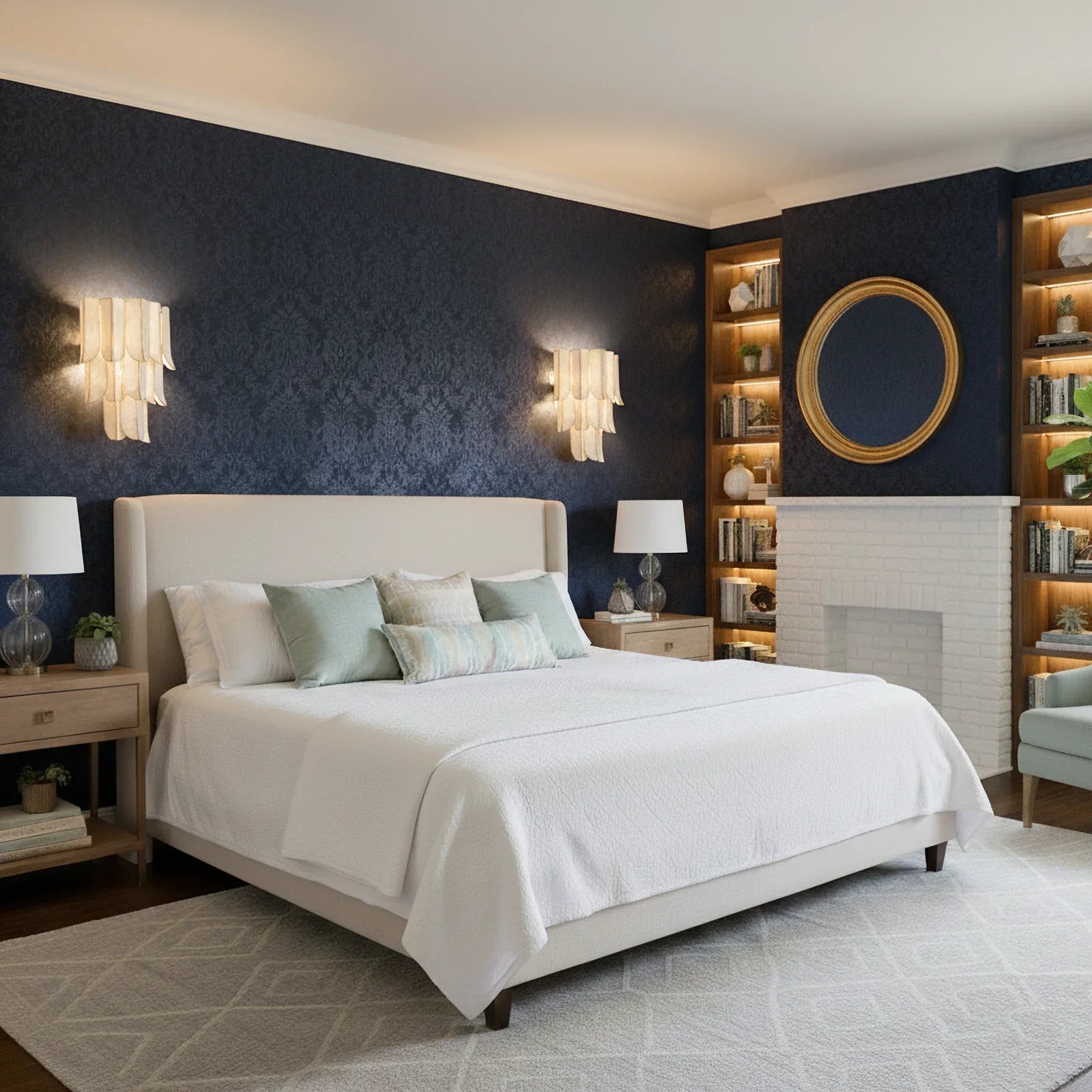 Cartagena Vintage Gold Leaf Wall Lamp | wildoxy