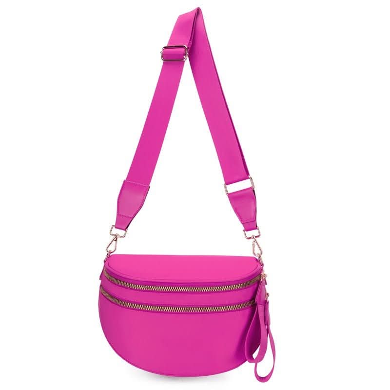 Luma Avenue Women’s Crossbody Bag — Urban Checkerboard Pattern Sleek Silhouette