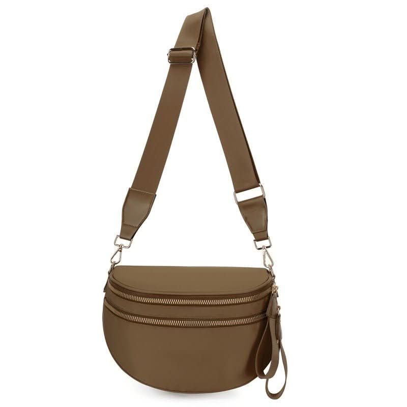 Luma Avenue Women’s Crossbody Bag — Urban Checkerboard Pattern Sleek Silhouette