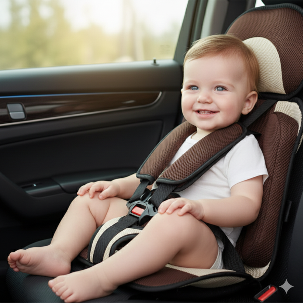 Scaun auto ușor pentru copii — reglabil, 1-14 ani, 60kg