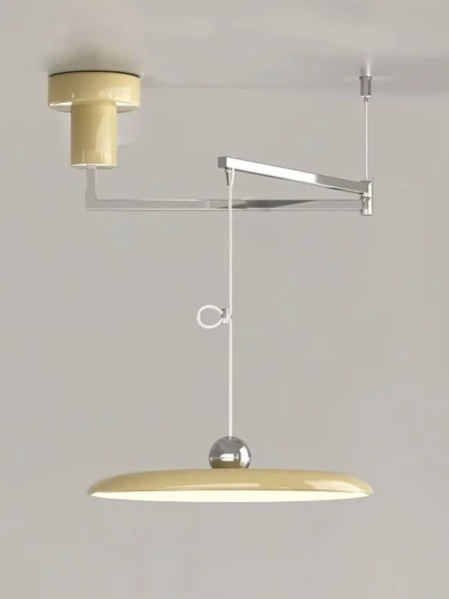 Verstelbare hanglamp — metalen lamp met zwenkarm