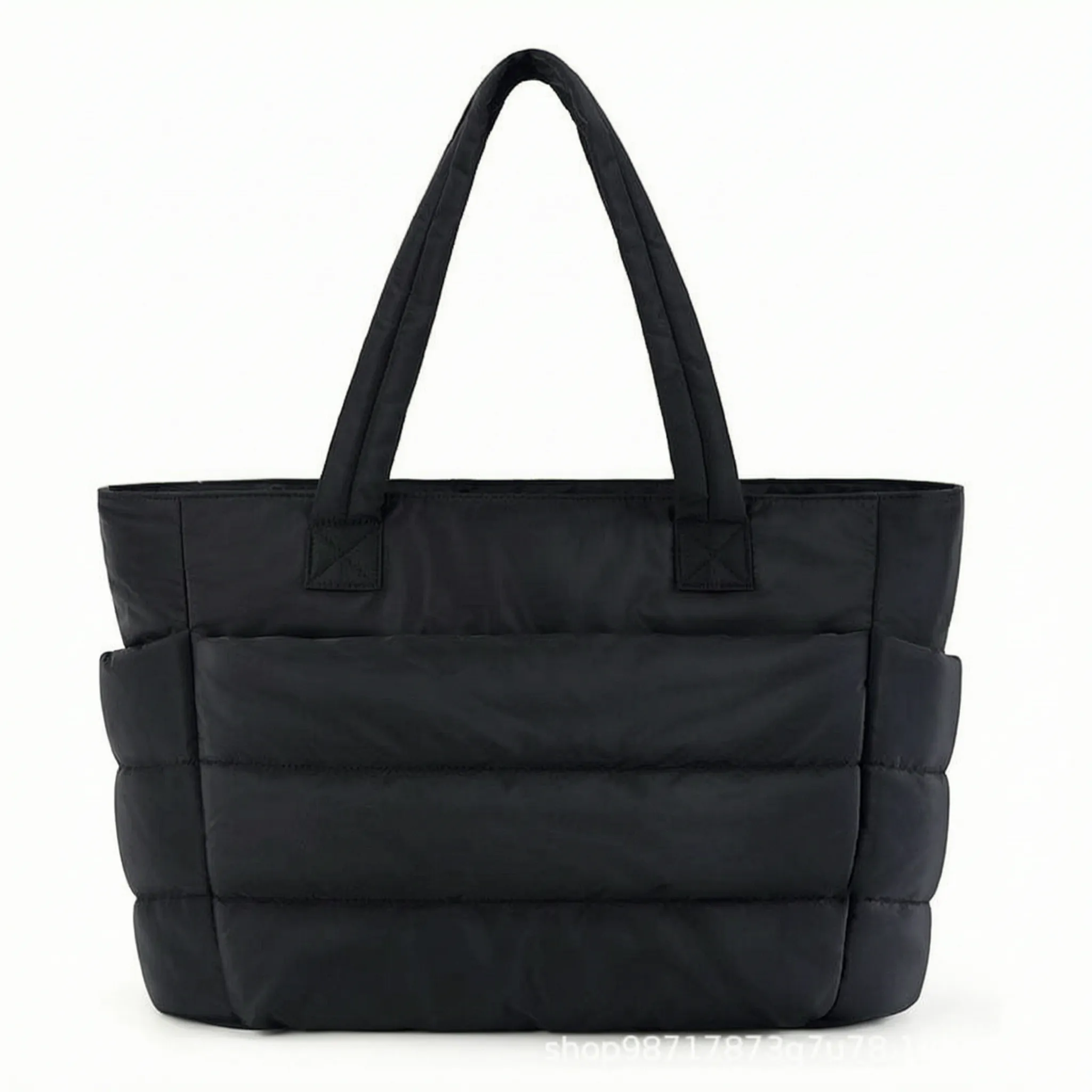 Lightweight Padded Tote Bag -  Daily Commuting - Wildoxy