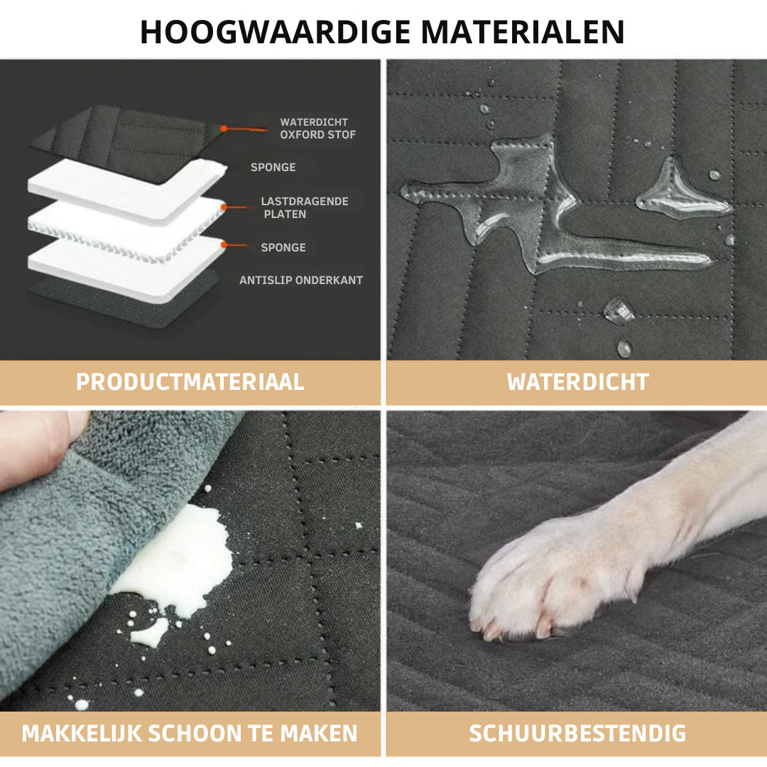 Wasserdichter Hunde-Autositzbezug — Sicherer Rücksitzschutz