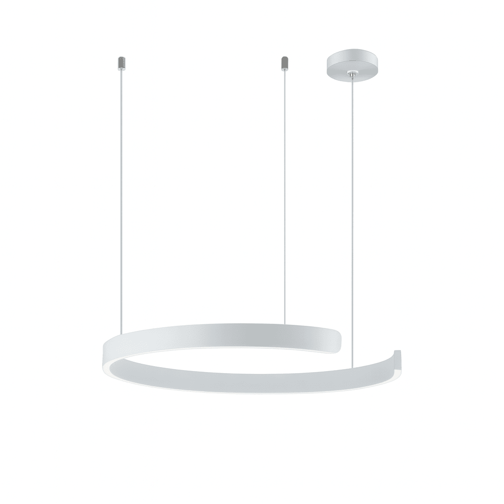 Kortárs 24-Inch-es LED-es függőlámpa — Kör alakú gyűrűlámpa