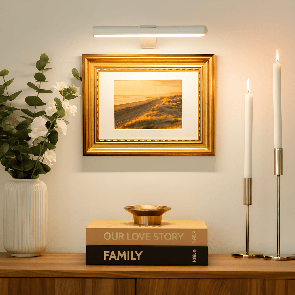 Cordless LED Wall Lamp — USB-C Rechargeable, Remote Control, Wire-Free Design