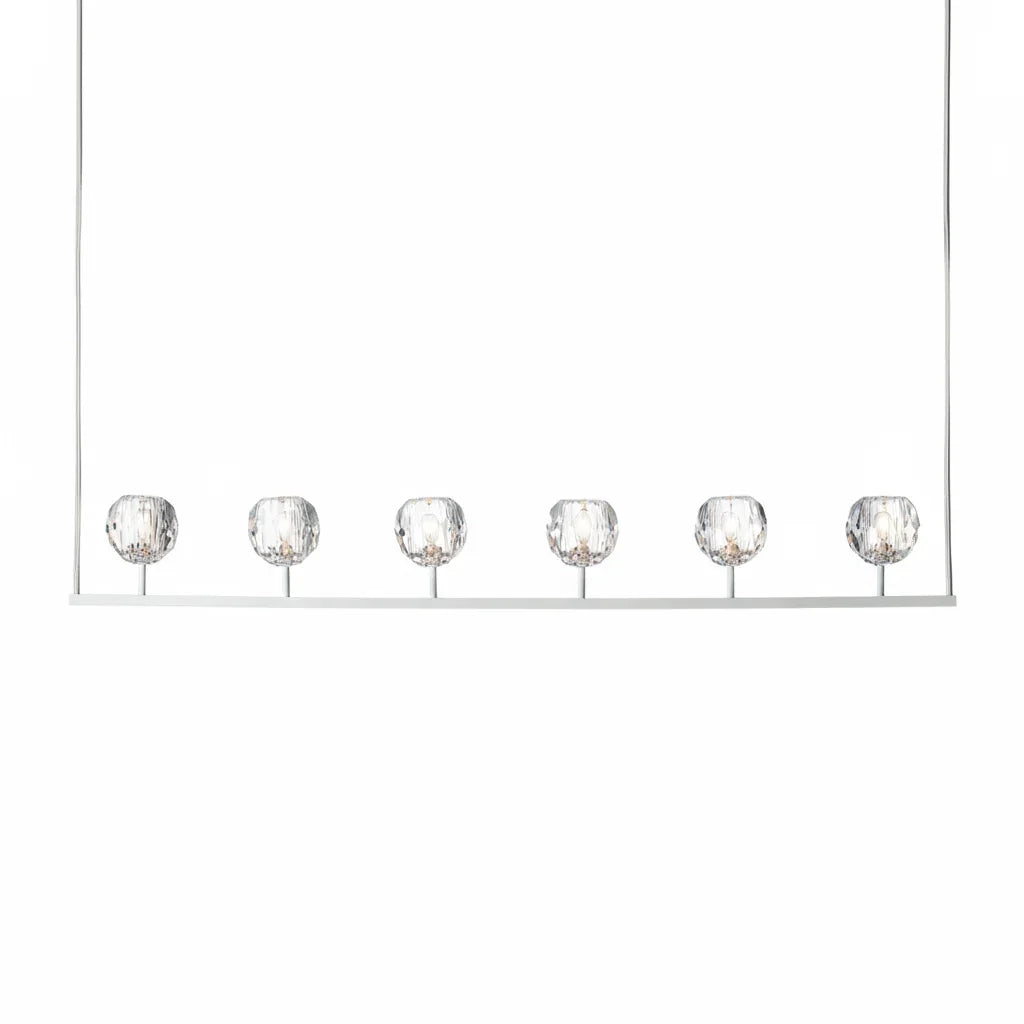 Crystal Ball Linear Chandelier | wildoxy