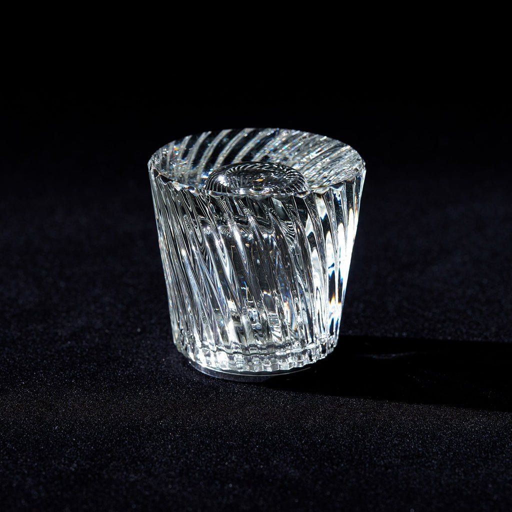 Timanttikristallivalaisin — langaton, himmennettävä, Ø 8.2 × K 9 cm