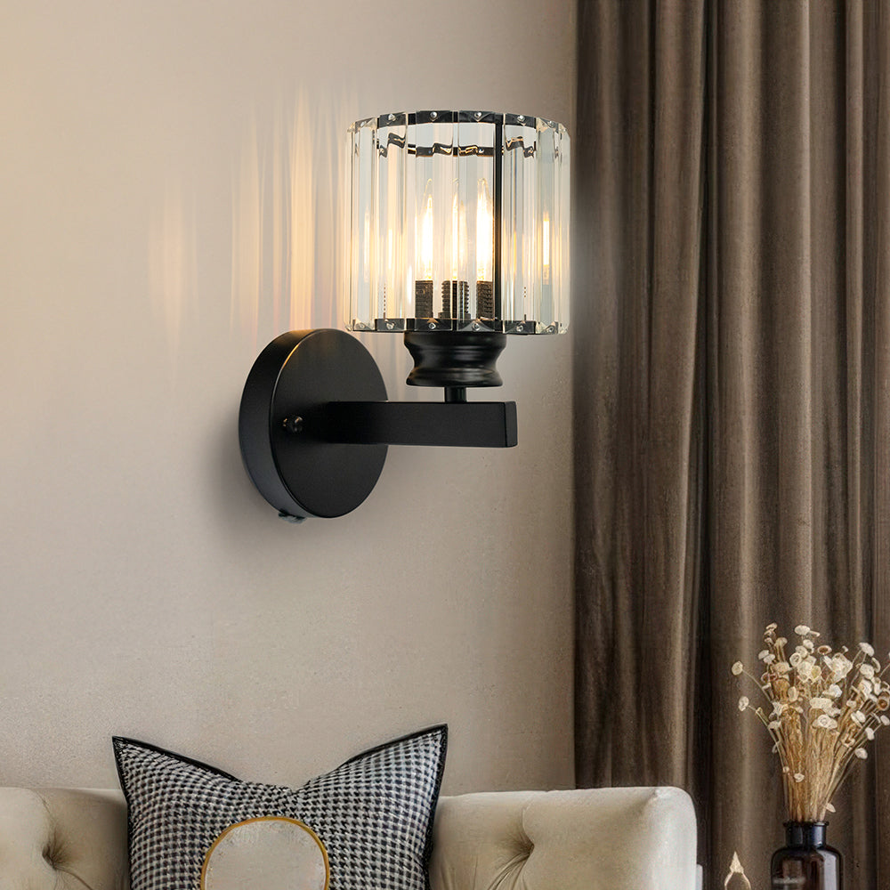 Crystal Wall Light — Modern Round and Square Designs