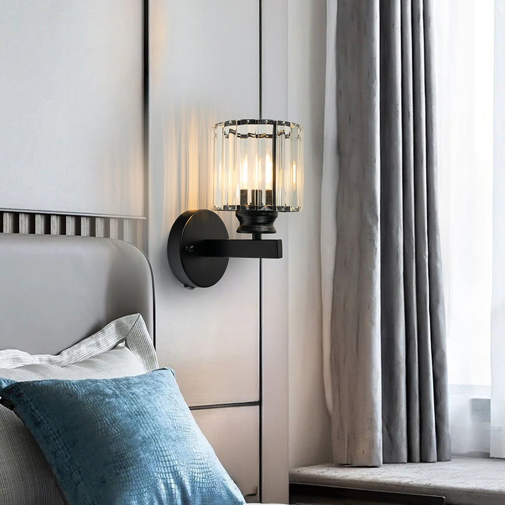 Crystal Wall Light — Modern Round and Square Designs