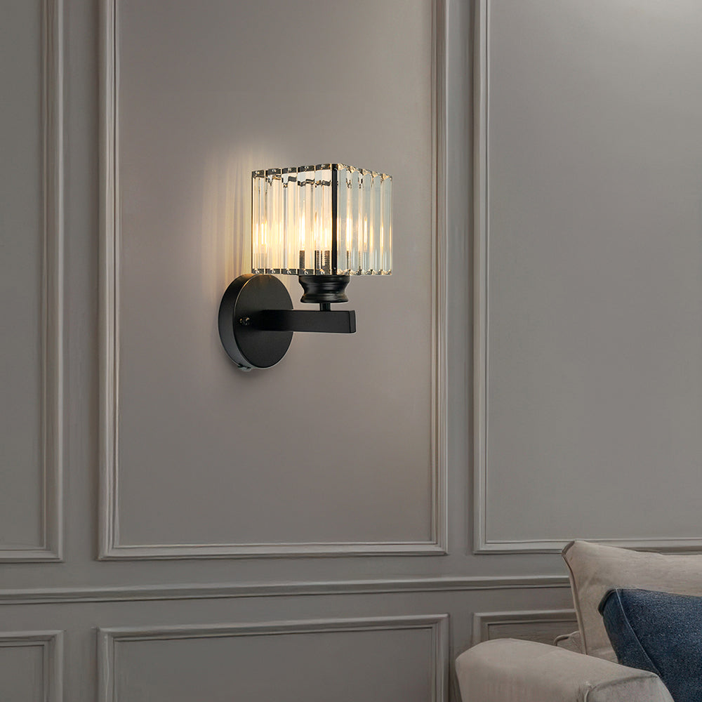 Crystal Wall Light — Modern Round and Square Designs