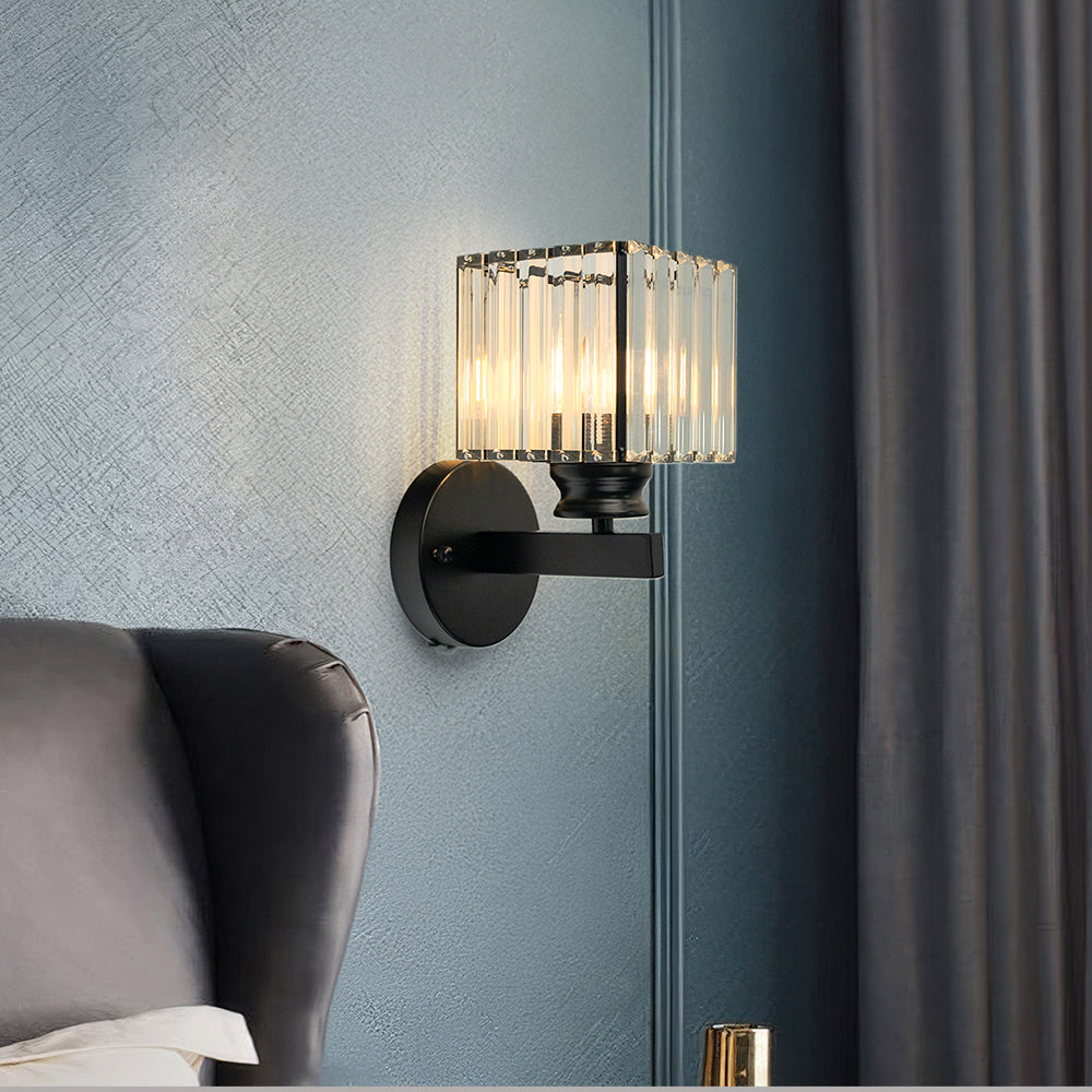 Crystal Wall Light — Modern Round and Square Designs