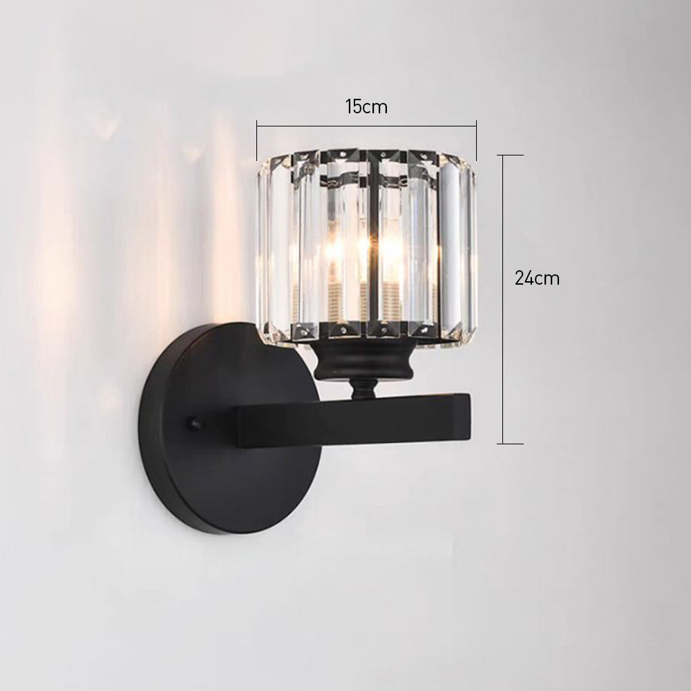 Crystal Wall Light — Modern Round and Square Designs