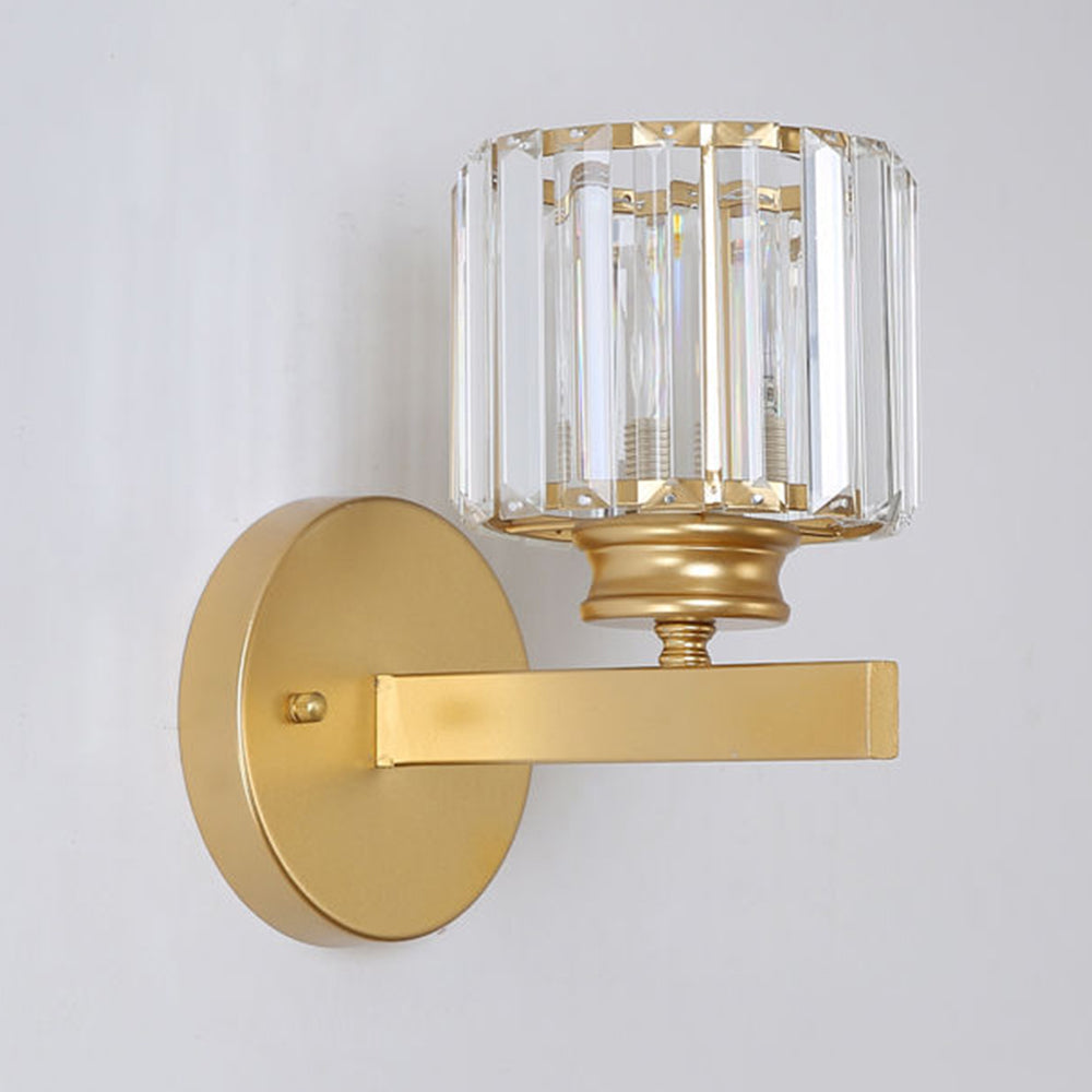 Crystal Wall Light — Modern Round and Square Designs