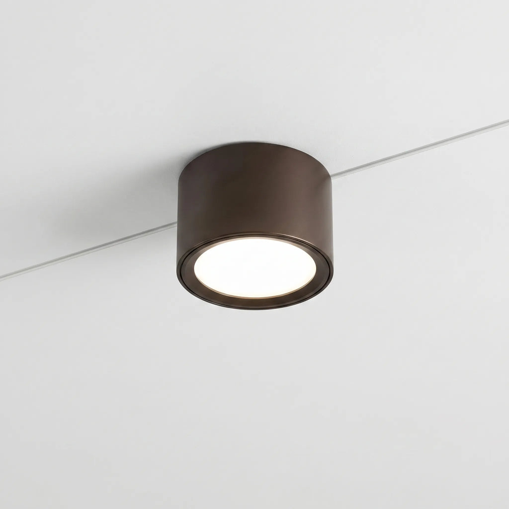 Modern Cylindrical Ceiling Light -  Overhead Illumination - Wildoxy