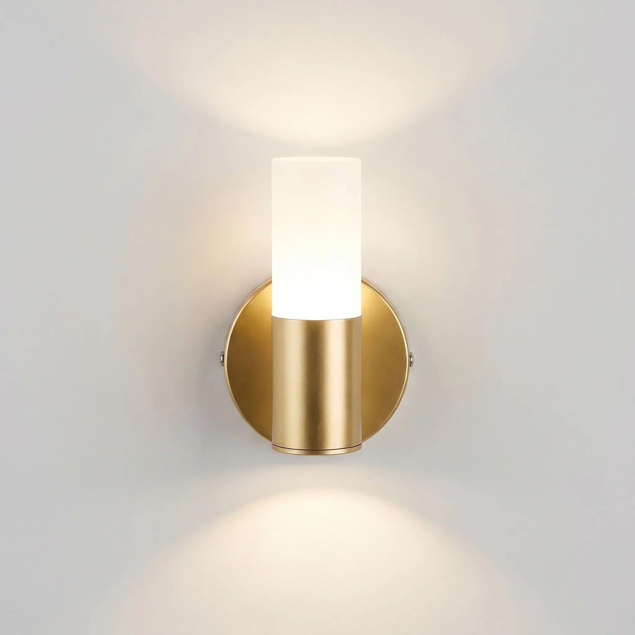Minimalist Cylinder Wall Lamp -  Bedside Reading Light - Wildoxy