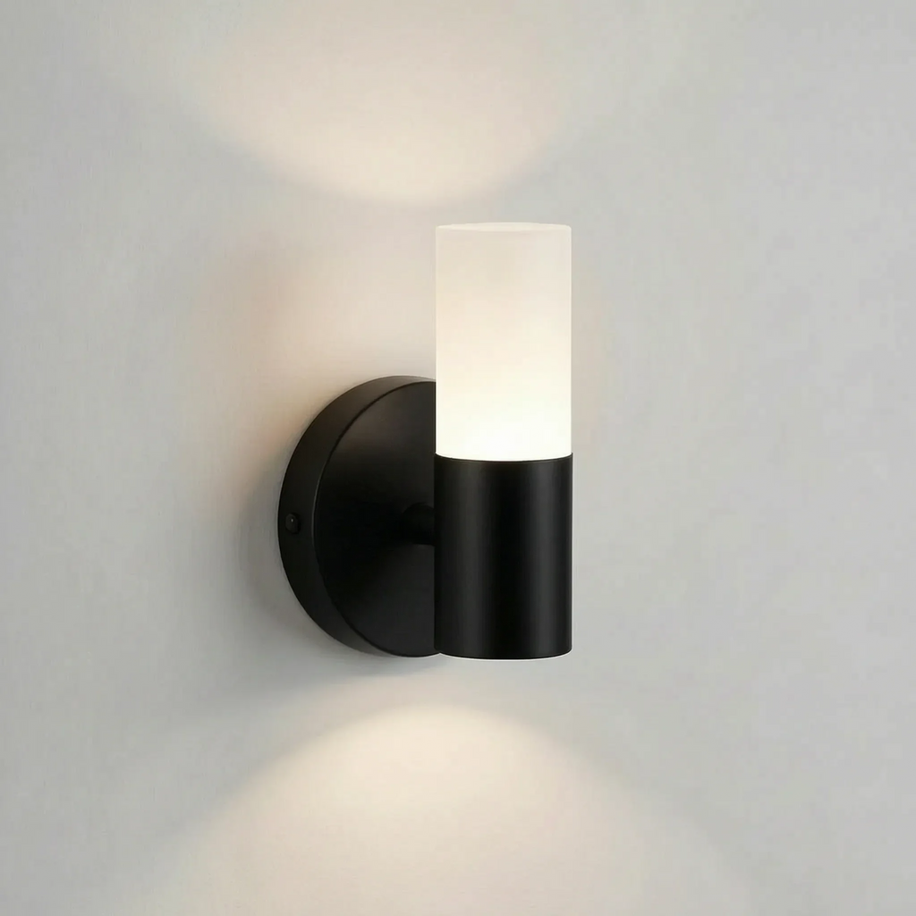 Minimalist Cylinder Wall Lamp -  Bedside Reading Light - Wildoxy