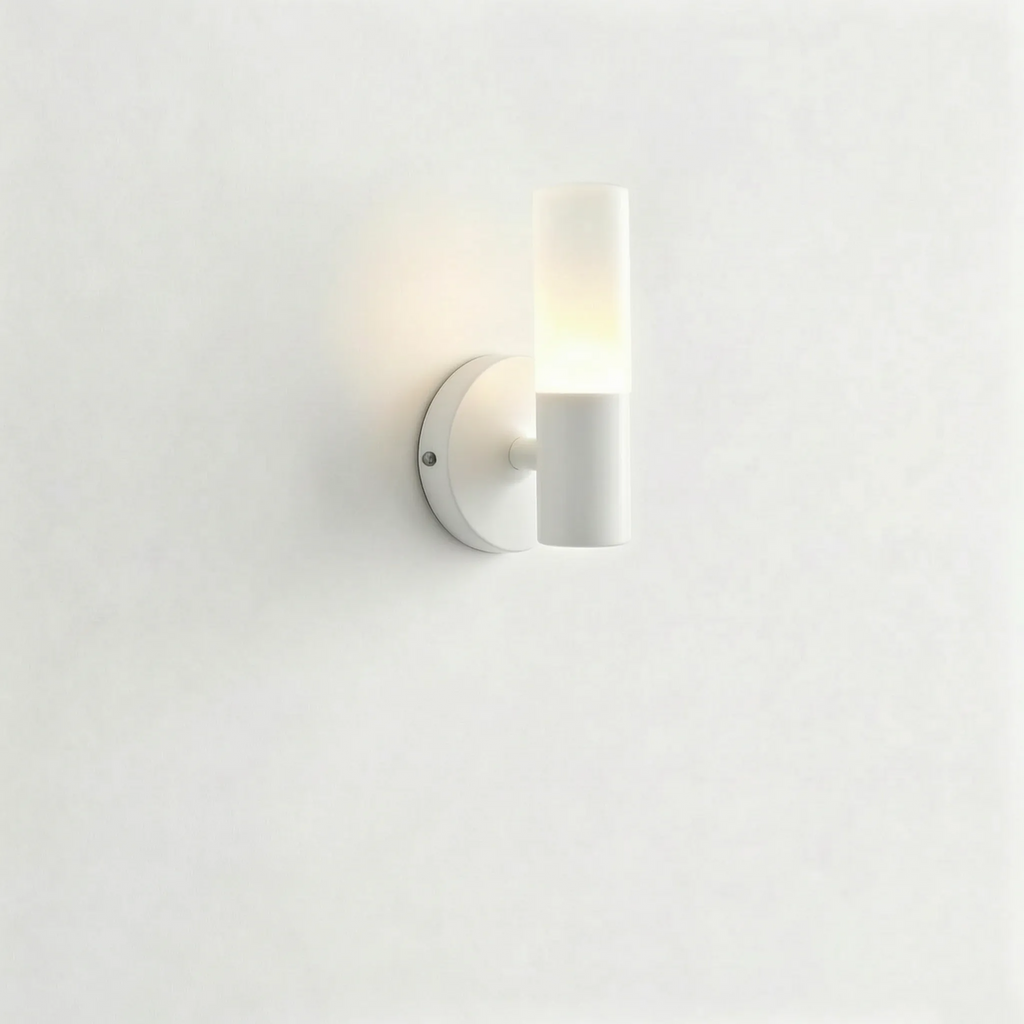 Minimalist Cylinder Wall Lamp -  Bedside Reading Light - Wildoxy
