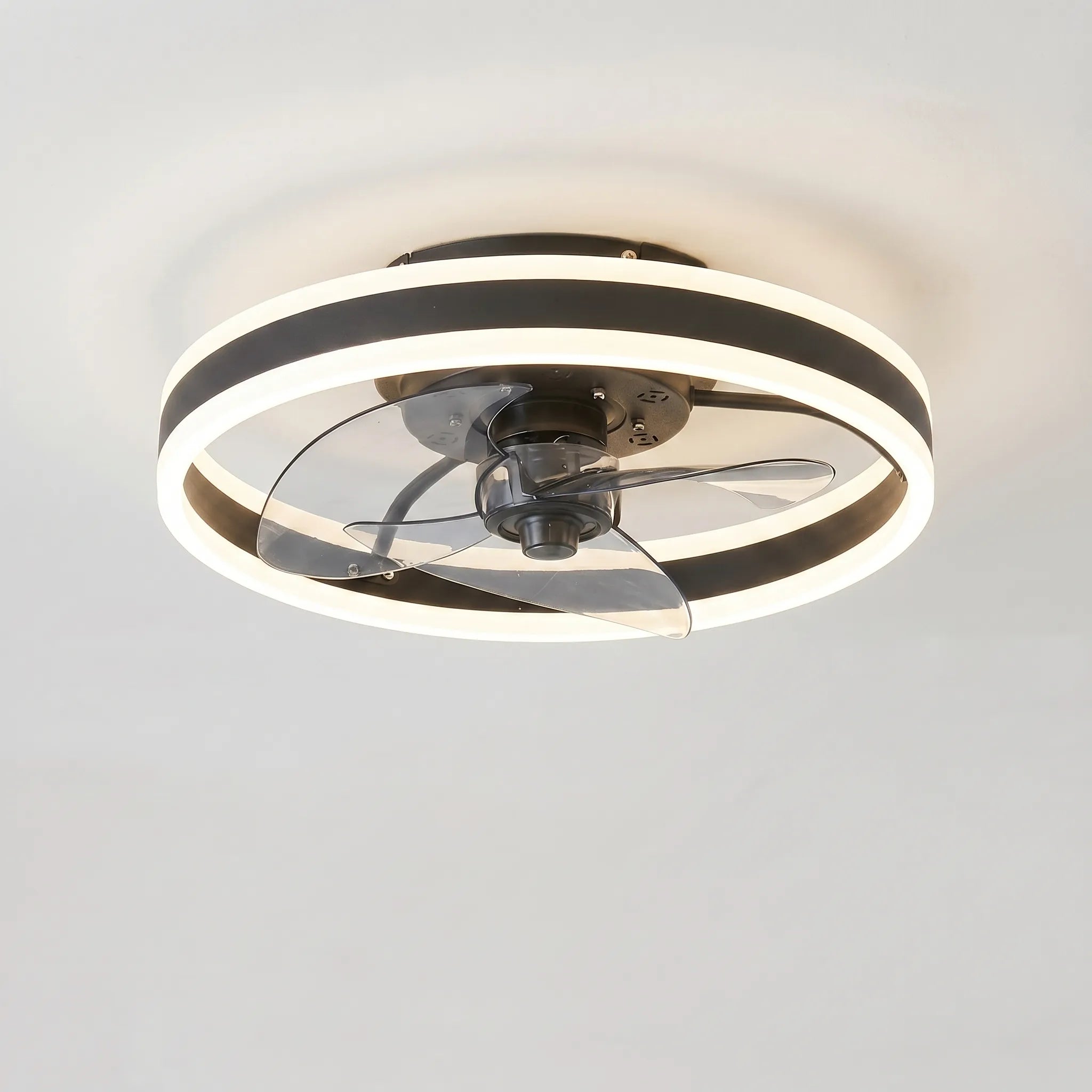 Modern LED Ceiling Fan Light -  Circulating Indoor Air - Wildoxy