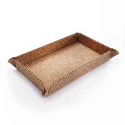 NovaLuxe Leather Desk Organizer Tray