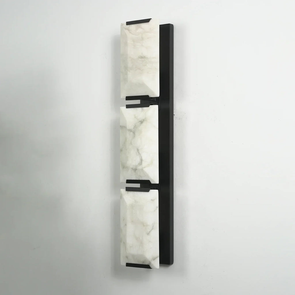 Alabaster Rectangular Wall Lamp | wildoxy
