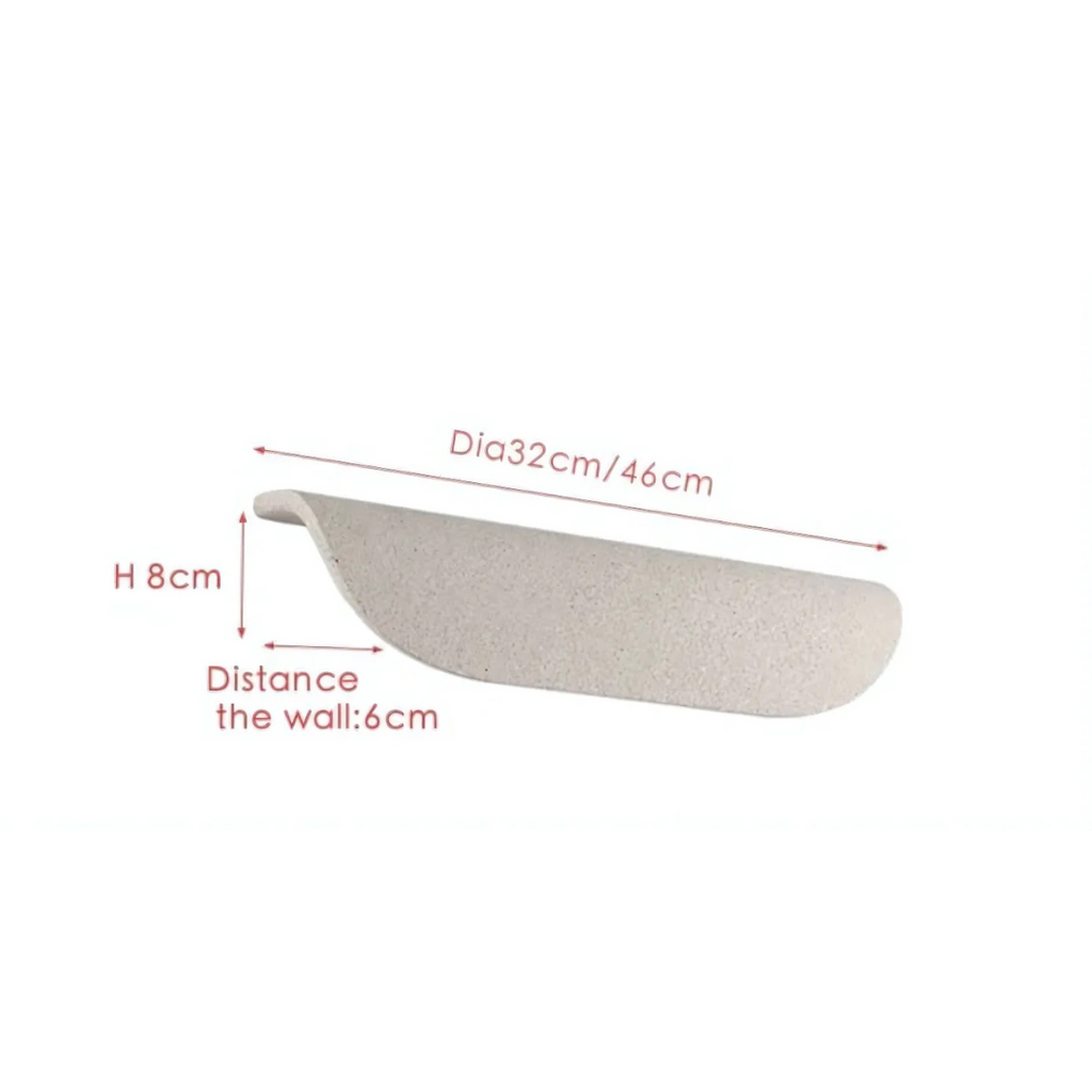 NovaCrest Cement Wall Lamps — Integrated LED Lighting, Brushed Nickel Finish