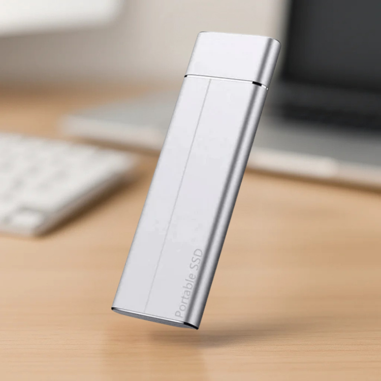 5TB:n kannettava ulkoinen SSD - nopea USB 3.2 -tiedonsiirto