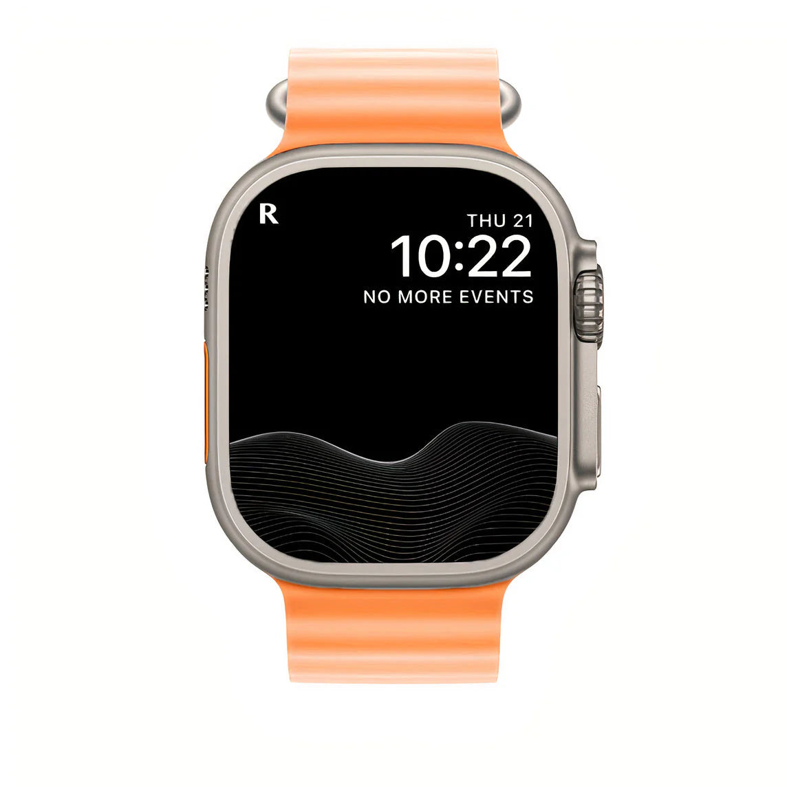40-49 mm:n silikoninen venyvä nauha - keltainen/sininen/valkoinen/oranssi