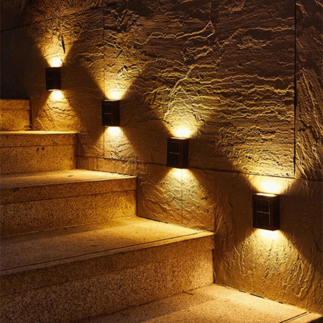 Glow Haven Twilight Sensor Solar Wireless Lights — Cord-Free Dusk Activation