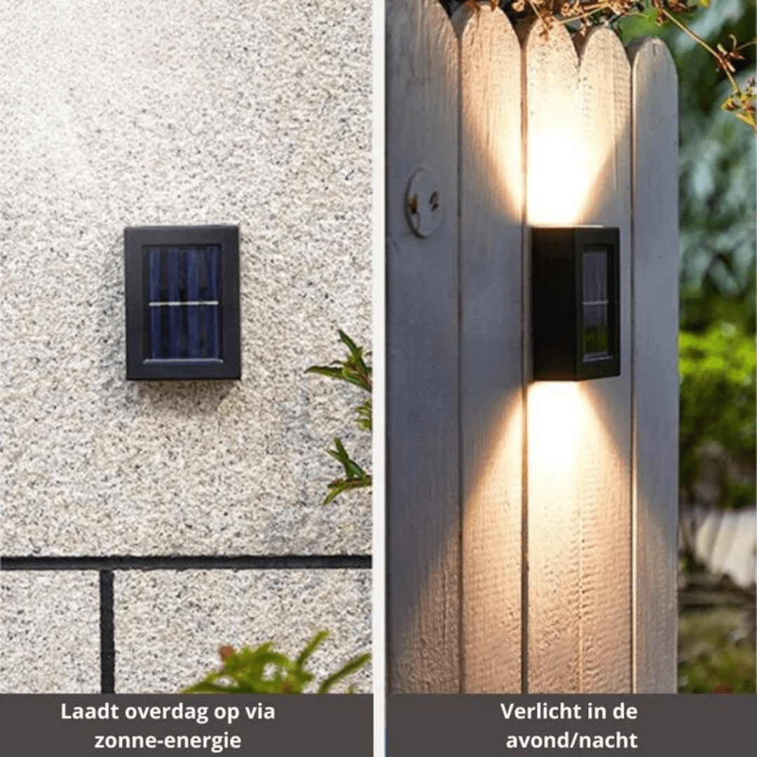 Glow Haven Twilight Sensor Solar Wireless Lights — Cord-Free Dusk Activation