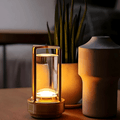 NovaBeam Waterproof Portable LED Table Lamp — Cordless Rechargeable, Compact Design