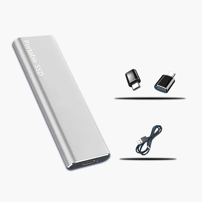4 TB:n ulkoinen USB-C-kiintolevy PC:lle, Macille ja Androidille