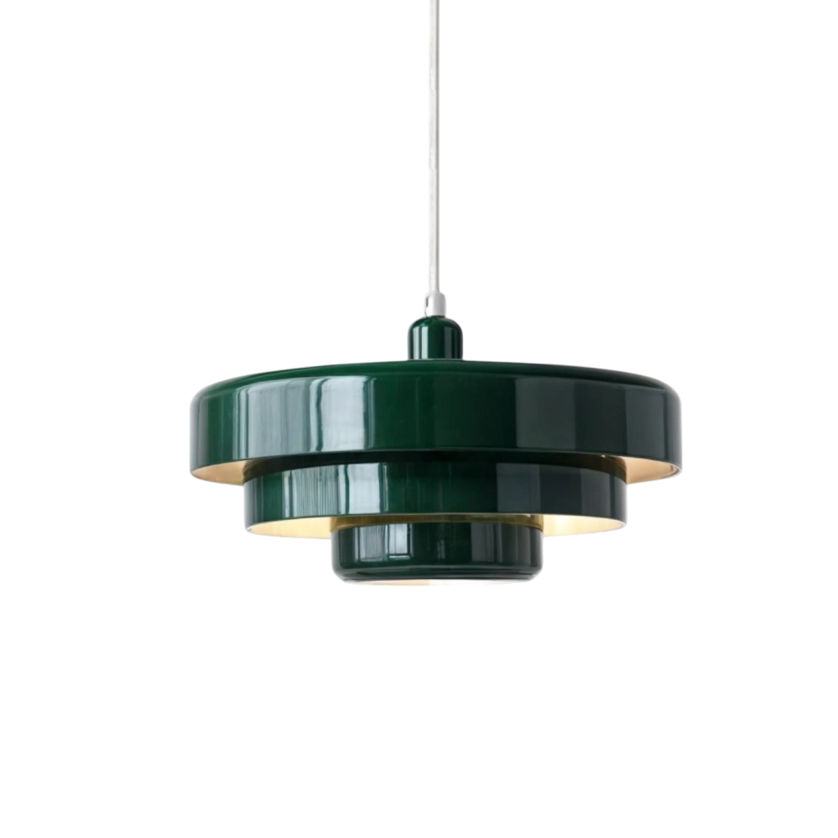 Bauhaus Tiered Glass Pendant Ceiling Light