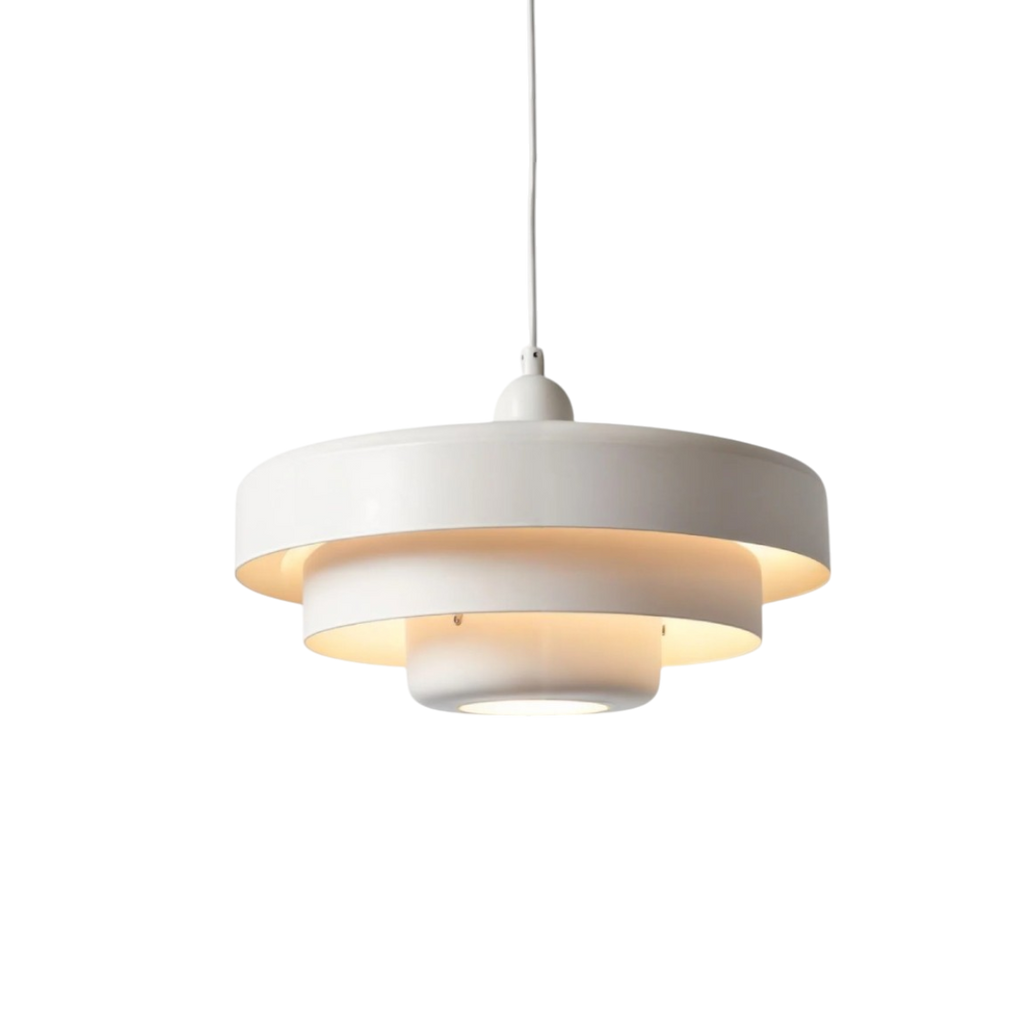Bauhaus Tiered Glass Pendant Ceiling Light