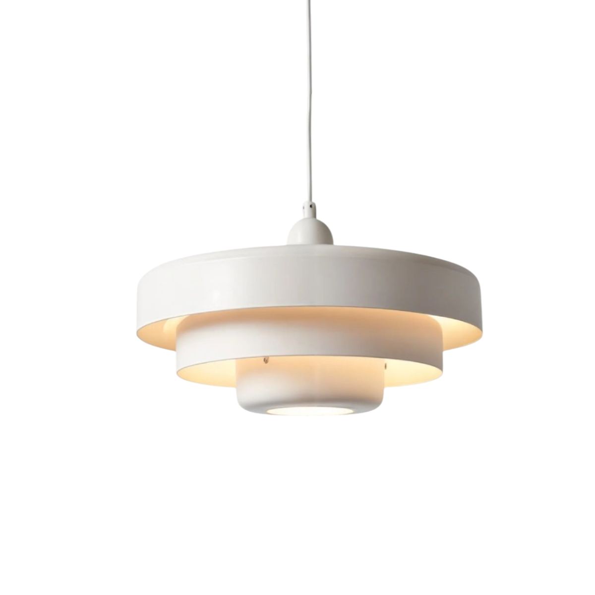 Bauhaus Tiered Glass Pendant Ceiling Light