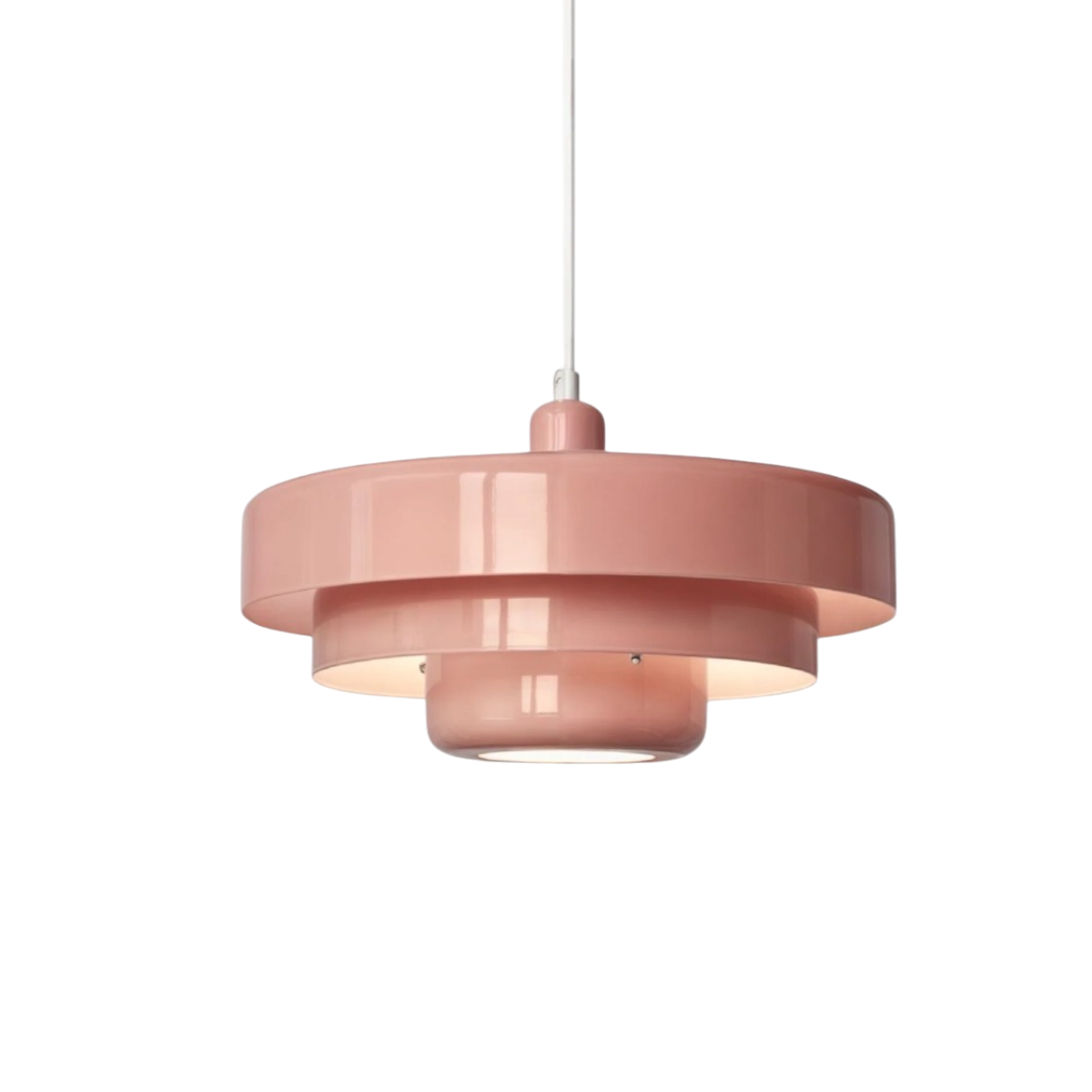 Bauhaus Tiered Glass Pendant Ceiling Light
