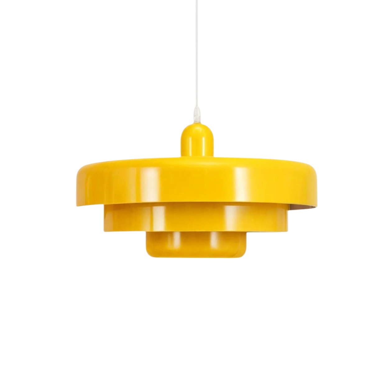 Bauhaus Tiered Glass Pendant Ceiling Light