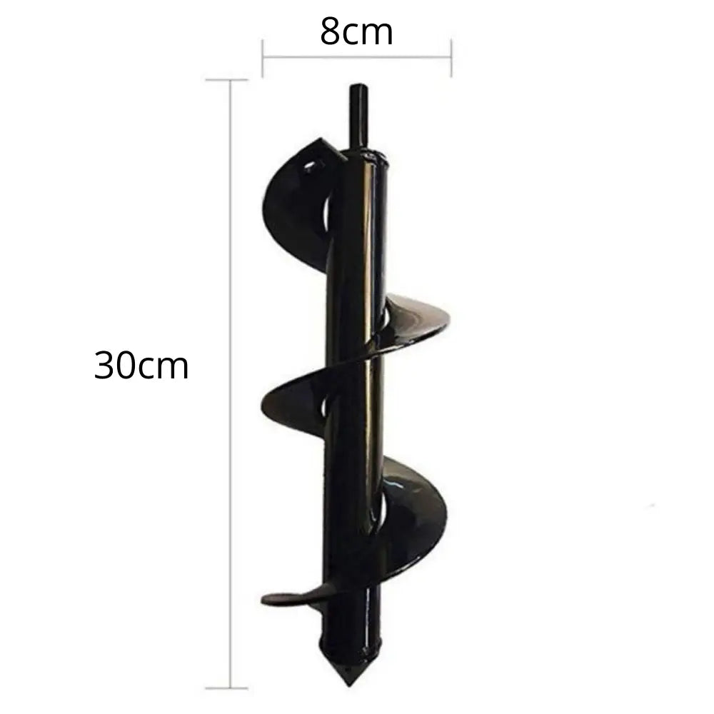 30 cm havespiralbor til at lave plantehuller med håndboremaskine