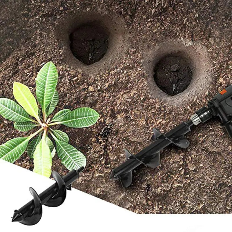 30 cm havespiralbor til at lave plantehuller med håndboremaskine