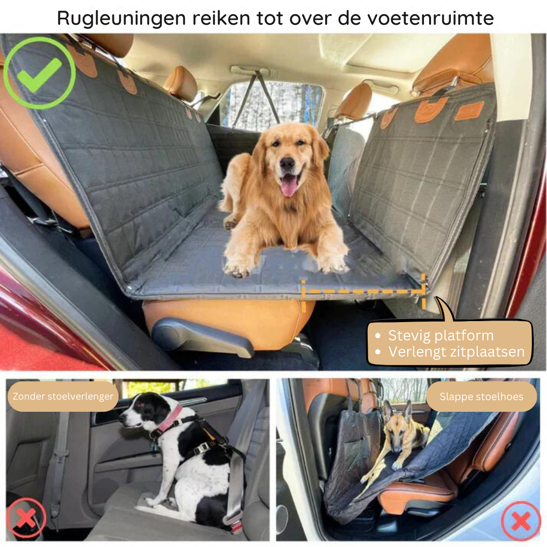 Wasserdichter Hunde-Autositzbezug — Sicherer Rücksitzschutz