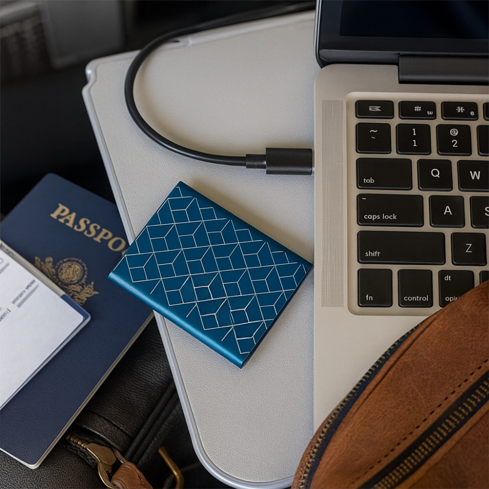 SSD portabil rapid - carcasă din aluminiu, USB 3.1 Type-C
