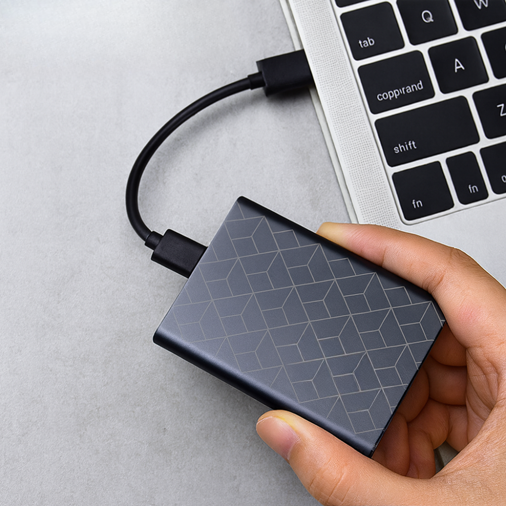 SSD portabil rapid - carcasă din aluminiu, USB 3.1 Type-C