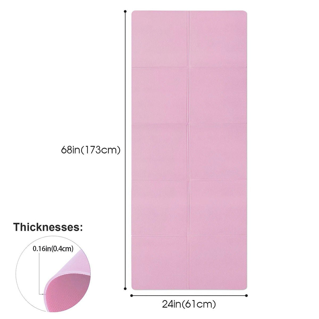 Podložka na jógu AeroFlow 4 mm — lehká, přenosná, protiskluzový polstrovaný povrch