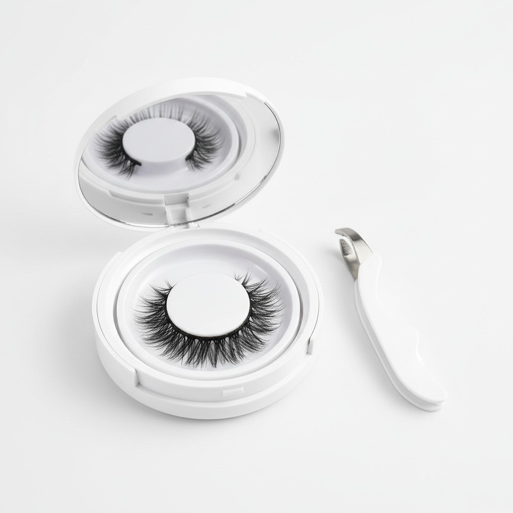 Herbruikbare magnetische wimpers – 3D-volume, lijmvrije set