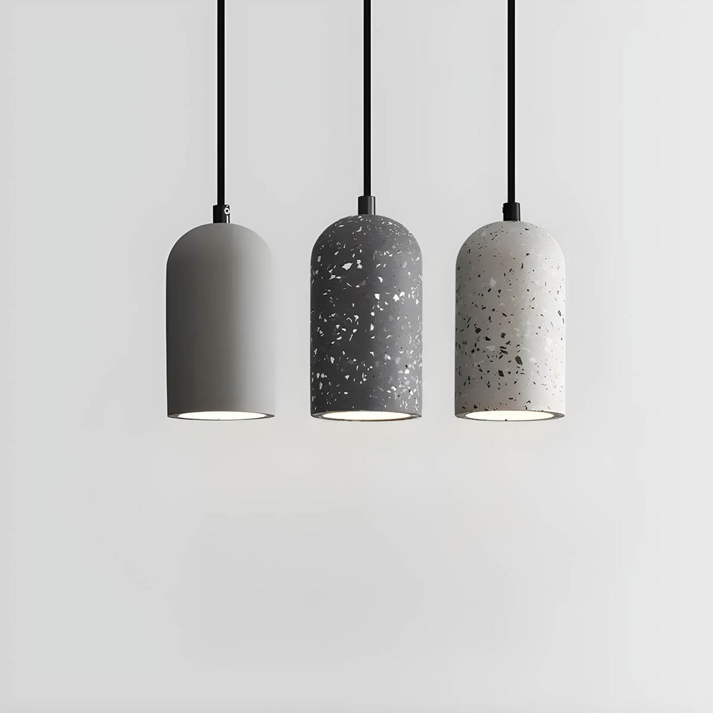 Avela Concrete Pendant Light — Urban Industrial Design, Minimalist Silhouette