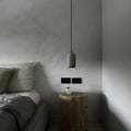 Avela Concrete Pendant Light — Urban Industrial Design, Minimalist Silhouette