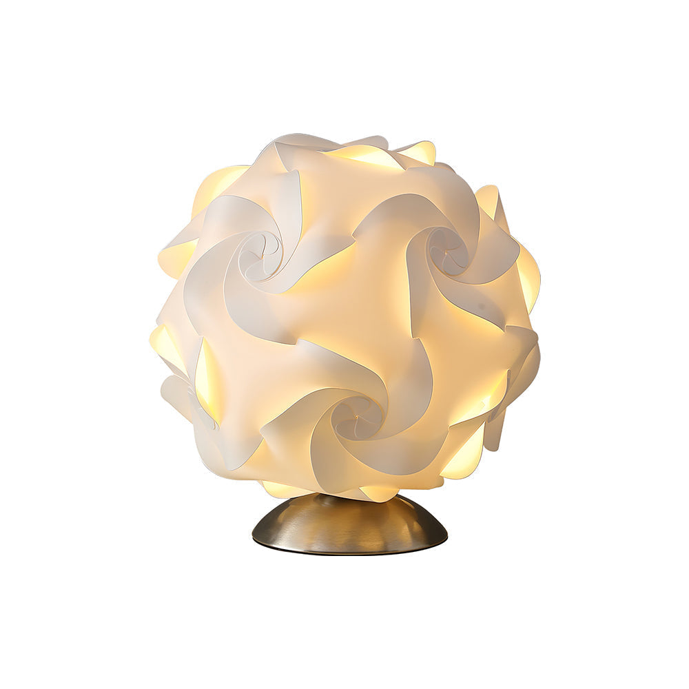 LioraBloom Table Lamp — Floral Accent, Warm Light