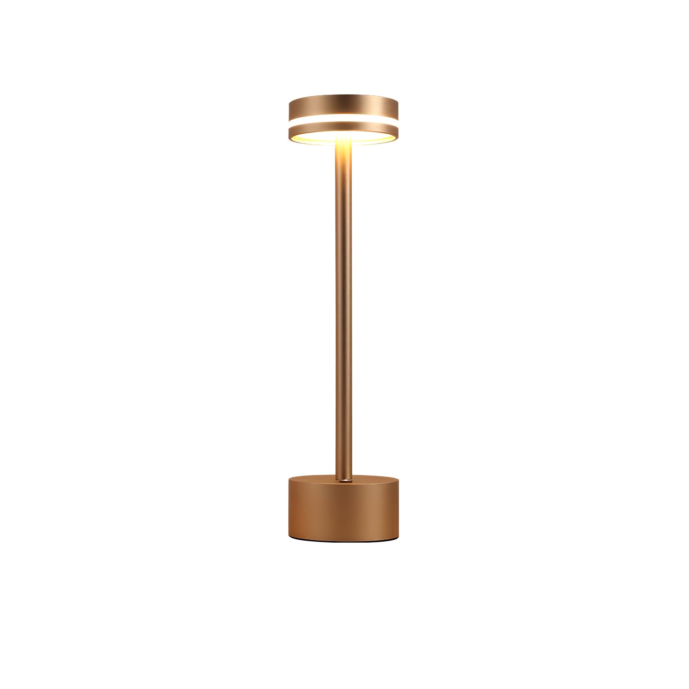 LumaFable Warm Glow LED Table Lamp — USB Rechargeable