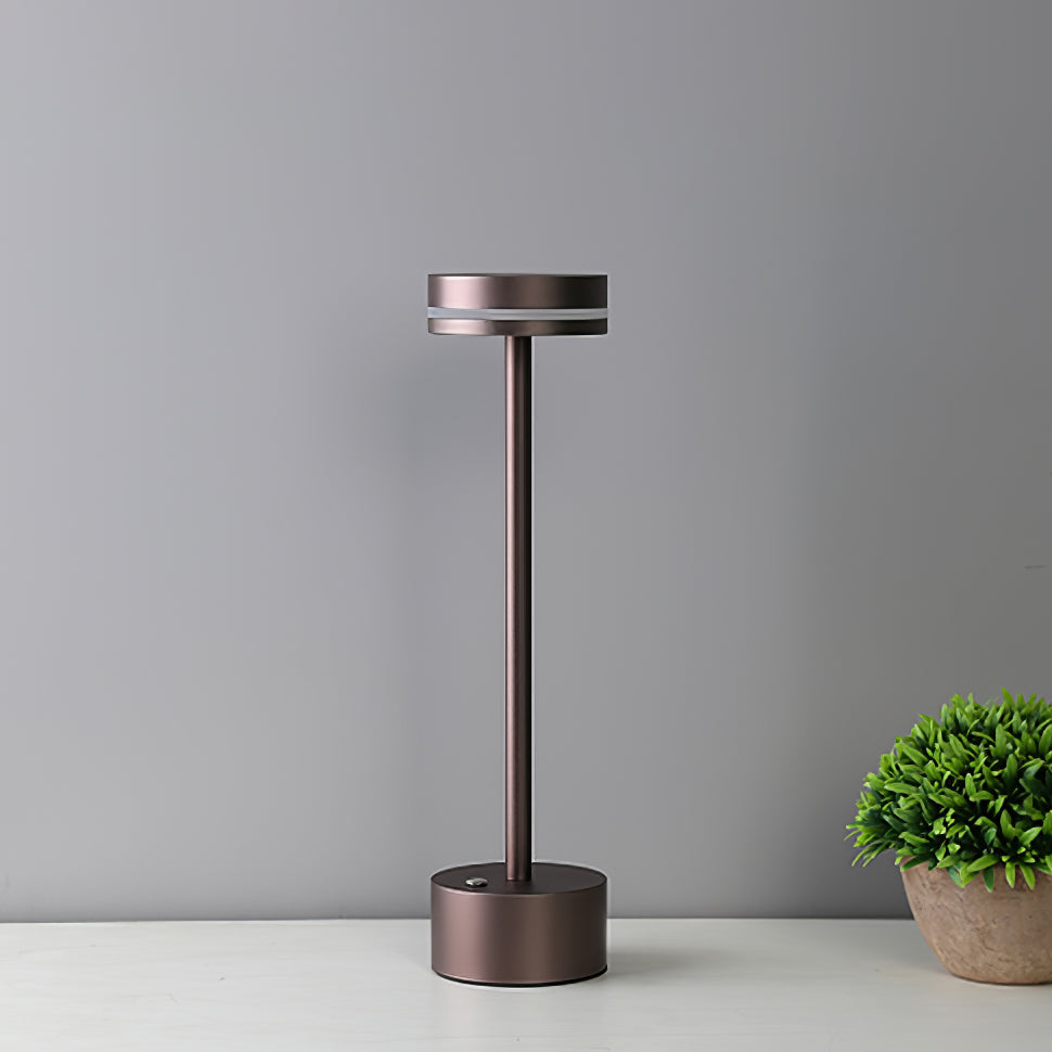 LumaFable Warm Glow LED Table Lamp — USB Rechargeable