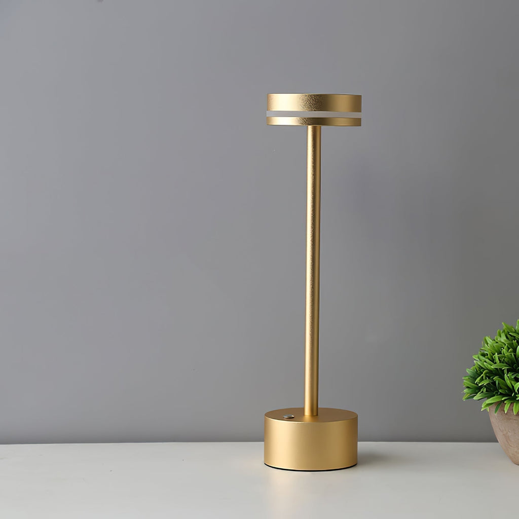 LumaFable Warm Glow LED Table Lamp — USB Rechargeable