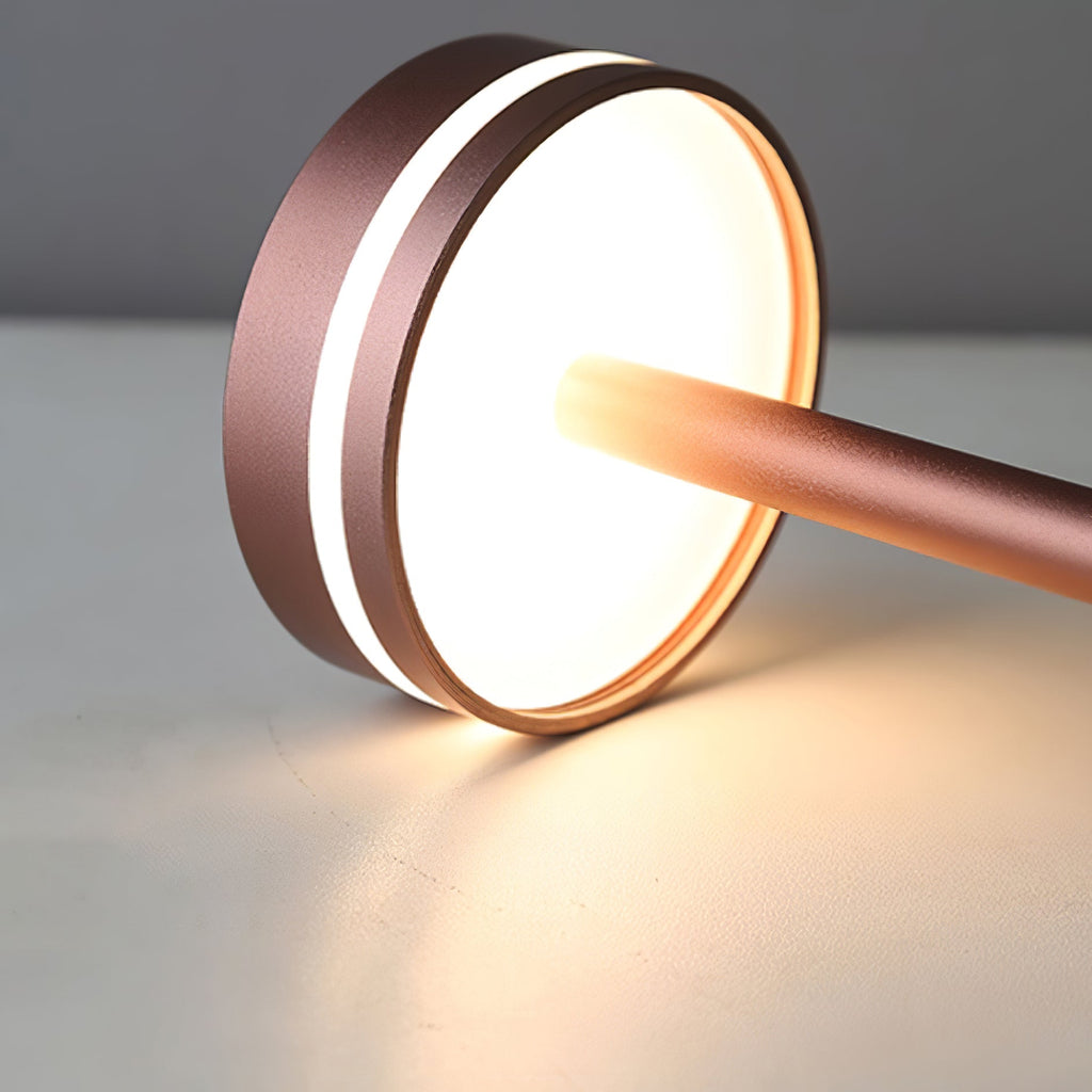 LumaFable Warm Glow LED Table Lamp — USB Rechargeable